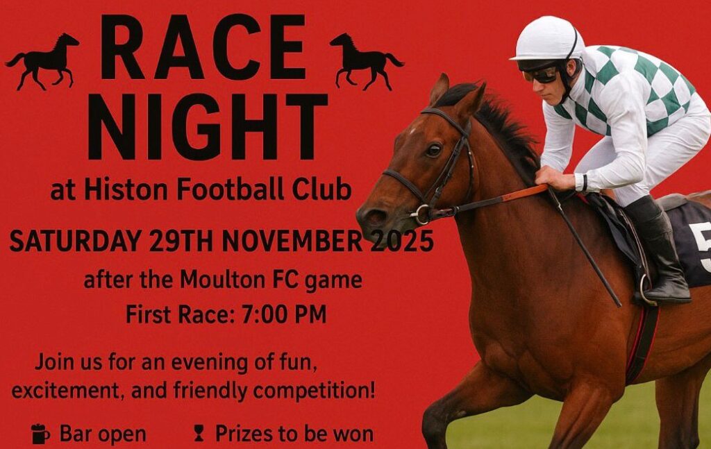 Saturday Night is Race Night