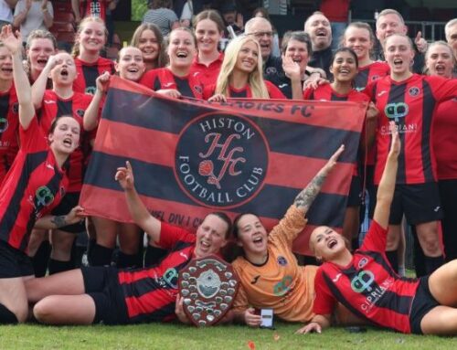 Histon Ladies Beat Cambridge Utd Ladies to Win the Cambs Cup!